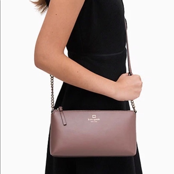 kate spade Handbags - Kate Spade Declan Crossbody Bag / Purse in Taupe